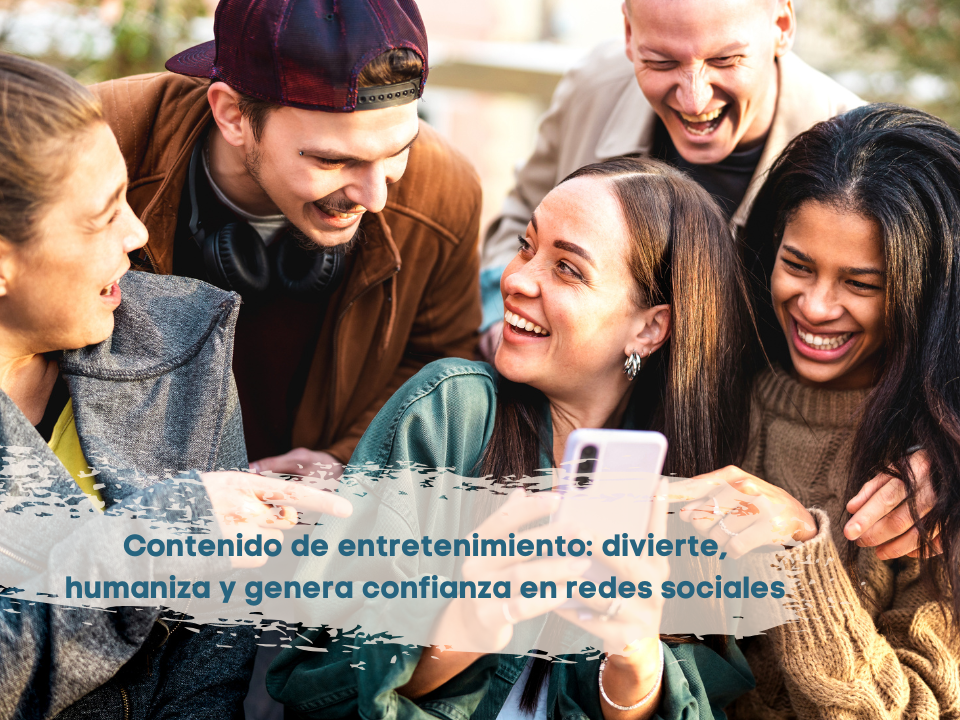 contenido de entretenimiento en redes sociales