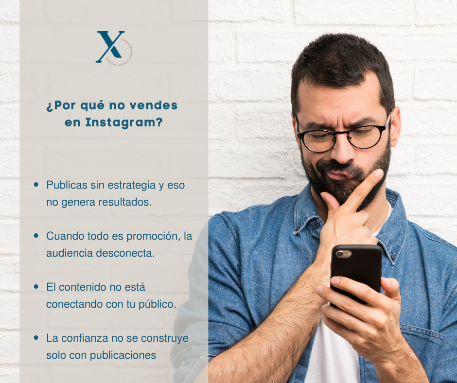 Razones por las que no vendes en Instagram